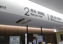 外来受診の流れ